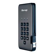 iStorage diskAshur PRO2 1 To 256 bits USB 3.2 certifié FIPS niveau 3 - Disque SSD chiffré sécurisé IS-DAP2-256-SSD-1000-C-X - 1 To - USB Type-A - 3.2 Gen 1 (3.1 Gen 1) - 361 Mo/s - 5 Gbit/s Gris