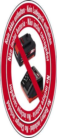 Einhell TC-VC 18/20 Li S-Solo - Dry&Wet - Noir - Gris - Rouge - 20 L - 8 kPa