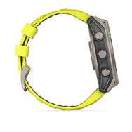 Montre de sport Garmin Fenix 8 Solar Sapphire jaune