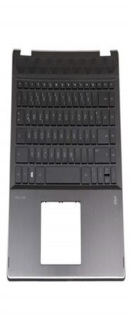 Clavier HP L54866-041 avec boîtier supérieur DE noir rétroéclairé