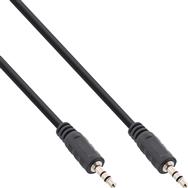 Câble audio en ligne 3,5 mm stéréo mâle/mâle 0,5 m