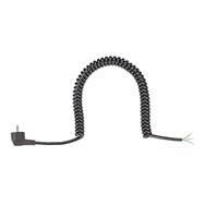 Câble spiralé Bachmann H05VV-F 3G1,5 mm 1,0 m noir