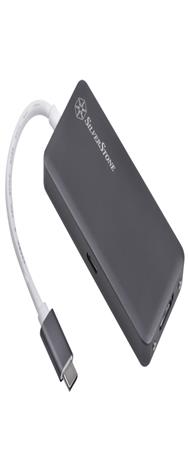 Adaptateur USB-C vers HDMI/USB SilverStone SST-EP14C