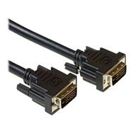 ACT DVI-D Dual Link cable male - male 1,00 m - 1 m - DVI-D - DVI-D - Male - Male - Black