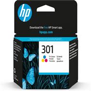 HP 301 Color Ink Cartridge: Cyan, Magenta, Yellow (150 Pages)