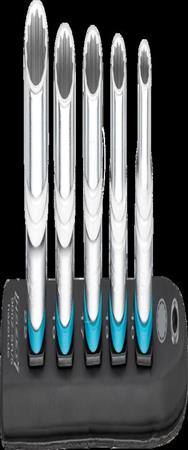 HAZET Rail 1/2" Double Hex, 5 pièces