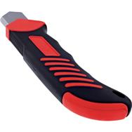 InLine Precision Cutter Knife with 3x 18mm replacement blades - red
