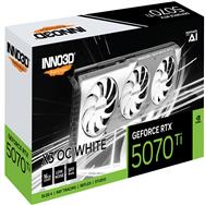 Inno3D RTX5070TI X3 OC Blanc 16 Go GDDR7 HDMI 3xDP