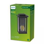 Philips Mirth Wandleuchte eckig max. 25W exkl. LM schwarz