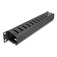 Panneau de routage de gestion des câbles en rack Delock