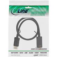 Câble convertisseur DisplayPort vers HDMI 4K en ligne (1,5 m)