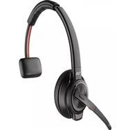 Poly Savi 8210 Office DECT 1880-1900 MHz Single Ear Headset - Wireless - 20 - 20000 Hz - Office/Call center - 115 g - Headset - Black