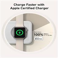 Anker MagGo, Intérieur, USB, Chargement sans fil, Blanc