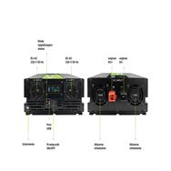 Onduleur Green Cell PowerInverter LCD 12 V à 230 V 2000 W pour voiture