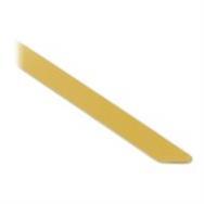 Serre-câbles Delock - 50 cm - jaune (lot de 10)