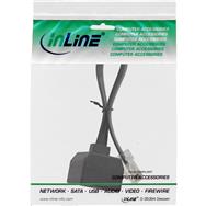 Spitter RNIS en ligne 1->2 - 1x RJ45 M / 2x RJ45 F - (8P8C) - sans résistances