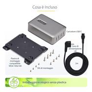 Chargeur StarTech.com 4 ports USB-C, 240 W au total, port unique 140 W EPR