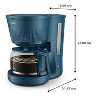 Philips Filterkaffeemaschine 3000 Series, Filterkaffeemaschine, 1,38 l,