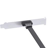 Support de fente PCI InLine USB-C vers USB 3.2 panneau avant