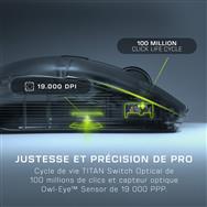 Souris sans fil Turtle Beach Kone XP Air (blanche)