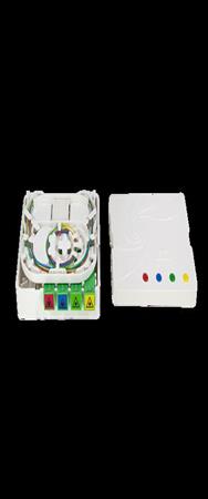 LogiLink FTTH Box 4x SC/APC avec câble de 50 m