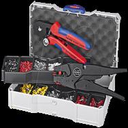 KNIPEX 97 90 10 Pince à sertir Assortiment pour embouts de câbles