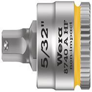 Wera 05003385001, Douille, 1/4", Impérial, 1 tête(s), 5/32", Acier au chrome-vanadium