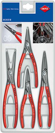 KNIPEX 00 20 03 SB Jeu de pinces de précision pour circlips