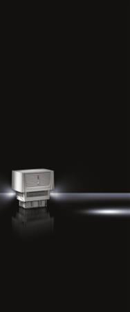 Ventilateur de plafond Rittal 400V 800m3h avec tapis filtrant SK 3140.140