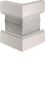 Hager BR6517039016 angle extérieur L x P 170 mm 68 1 pc. Blanc