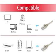 Câble de raccordement U/UTP Cat. 6 Equip - 15 m - Beige - 15 m - Cat. 6 - U/UTP (UTP) - RJ-45 - RJ-45 - Beige