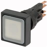 Interrupteur à bouton-poussoir Eaton Q25LTR-WS/WB noir blanc