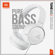 Harman Kardon JBL Tune 500 WHITE: Wired Headphones