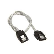 Câble rond SATA 6 Gb/s en ligne avec loquets 0,3 m