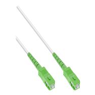 Câble fibre optique simplex en ligne - FTTH - SC/APC8° vers SC/APC8° 9/125 µm OS2 50 m