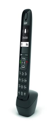 Gigaset AS690HX Bundle - Mobilteil schwarz - Call Log - CLIP