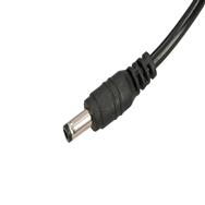 Câble d'alimentation Extralink 1 m, jack DC 5,5/2,1 mm