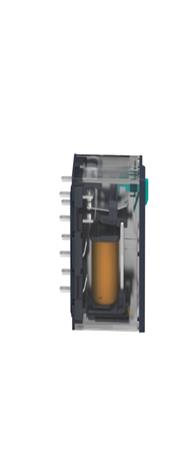 APC RXM2AB2BD - Relais industriel miniature, 2 contacts inverseurs, 24 V, 12 A
