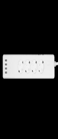 Multiprise LogiLink Smart Home Wi-Fi 4 ports + USB