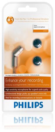 Philips LFH9171/00 Microphone enfichable Argent