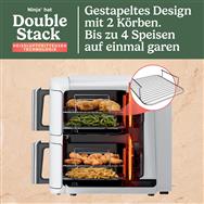 SharkNinja Ninja DoubleStack SL400EUWH - Friteuse à air chaud
