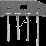 Pont redresseur Frei KBU8K 800V 8A
