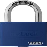ABUS Security-Center ABUS T65AL/40 - Conventional padlock - Key lock - Keyed to differ - Tool box - Blue - Aluminium