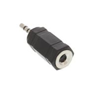 Adaptateur audio en ligne stéréo 2,5 mm mâle / 3,5 mm femelle