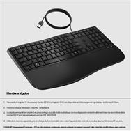 HP 485 Cft Wd Kbd Emea-Intl English Loc Keyboard: QWERTY
