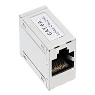 Adaptateur InLine Cat.6A - entièrement blindé - métal - 2x RJ45 F/F - 1:1