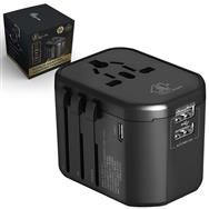 Adaptateur de voyage Smart Life UE/RU/USA/AU/CH + USB