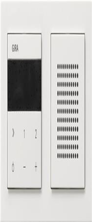 GIRA UP-Radio 232029 Haut-parleur IP + cadre E2