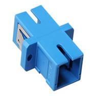 ACT Fiber optic SC-SC simplex adapter singlemode OS2 - SC/SC - Blue - Single-mode - Zirconia ceramic - OS2 - 1 pc(s)