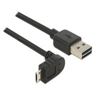 Câble USB Delock - USB (M) droit vers Micro-USB Type B (M) coudé